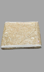 Creame Blanket | Dohar. Abstract Soft & Cozy. One Double bed Reversible | Laces and Frills - Laces and Frills