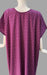 Violet Checks Soft Cotton 6XL Nighty . Soft Breathable Fabric | Laces and Frills - Laces and Frills