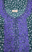 Bottle Green/Purple Embroidery Soft 3XL Nighty. Soft Breathable Fabric | Laces and Frills - Laces and Frills