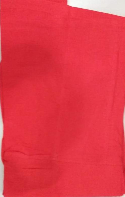 Red Pure Cotton Free Size Salwar Bottom - Laces and Frills