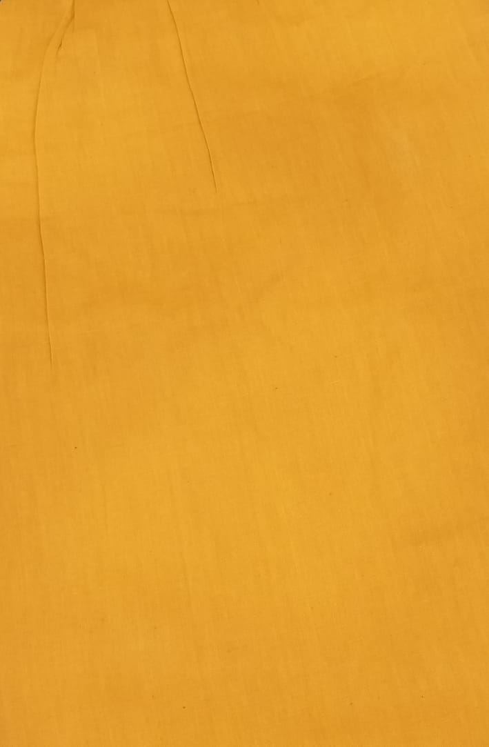 Mustard Yellow Pure Cotton Free Size Salwar Bottom - Laces and Frills