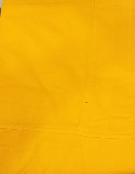 Lemon Yellow Pure Cotton Free Size Salwar Bottom - Laces and Frills