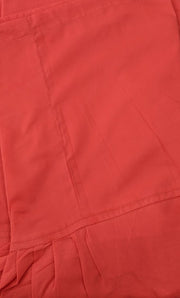 Orange Pure Cotton Free Size Salwar Bottom - Laces and Frills