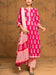 Pink Mughal Motif Kurti With Pant And Dupatta Set .Pure Versatile Cotton. | Laces and Frills - Laces and Frills