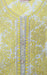 White/Yellow Embroidery Jaipuri Cotton Kurti. Pure Versatile Cotton. | Laces and Frills - Laces and Frills