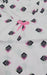 Baby Pink Geometric Short Nighty | Knee Length Nighty | Laces and Frills - Laces and Frills