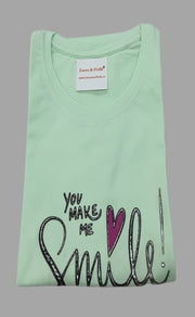 Green Smile Women's Cotton Printed Shorts Set | Pure Cotton Hosiery | Laces and Frills - Laces and Frills