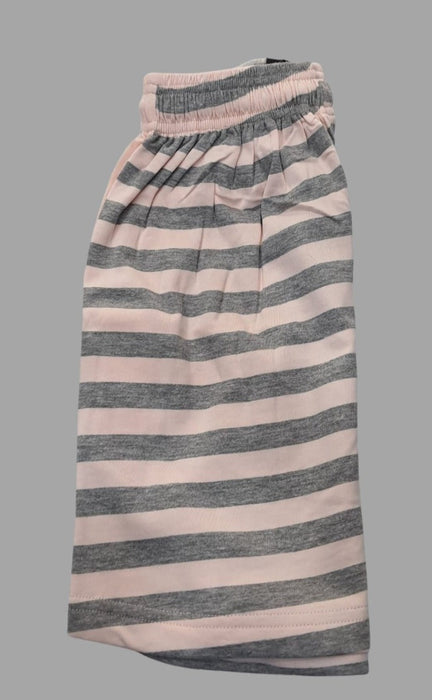 Peach Women's Cotton Printed Shorts Set | Pure Cotton Hosiery | Laces and Frills - Laces and Frills