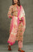White/PinkFloral Kurti With Pant And Dupatta Set  .Pure Versatile Cotton. | Laces and Frills - Laces and Frills
