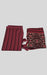 Dark Maroon Ikkat Kurti With Pant And Dupatta Set  .Pure Versatile Cotton. | Laces and Frills - Laces and Frills