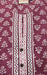 Light Maroon Flora Jaipuri Cotton Short Kurti. Pure Versatile Cotton. | Laces and Frills - Laces and Frills