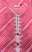 Pink Stripes Jaipuri Cotton Short Kurti. Pure Versatile Cotton. | Laces and Frills - Laces and Frills