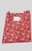 Red Floral Garden Cotton Large (L) Night Suit  | Pure Durable Cotton | Laces and Frills - Laces and Frills