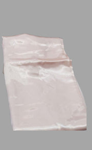 Peach Satin Sleeveless  3/4 th Night Suit - Laces and Frills