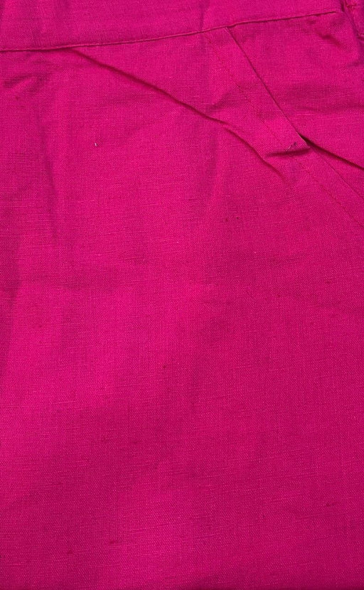 Rani Pink Straight Pants . Pure Cotton Fabric | Laces and Frills - Laces and Frills