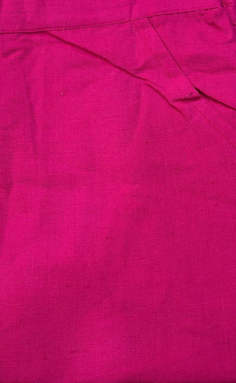 comfort fit pants - rani pink modal main image 1