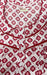 White/Red Geometric Pure Cotton 4XL Nighty . Pure Durable Cotton | Laces and Frills - Laces and Frills