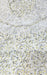 White/Yellow Leafy Chiffon Slim Fit Nighty . Delicate Chiffon | Laces and Frills - Laces and Frills