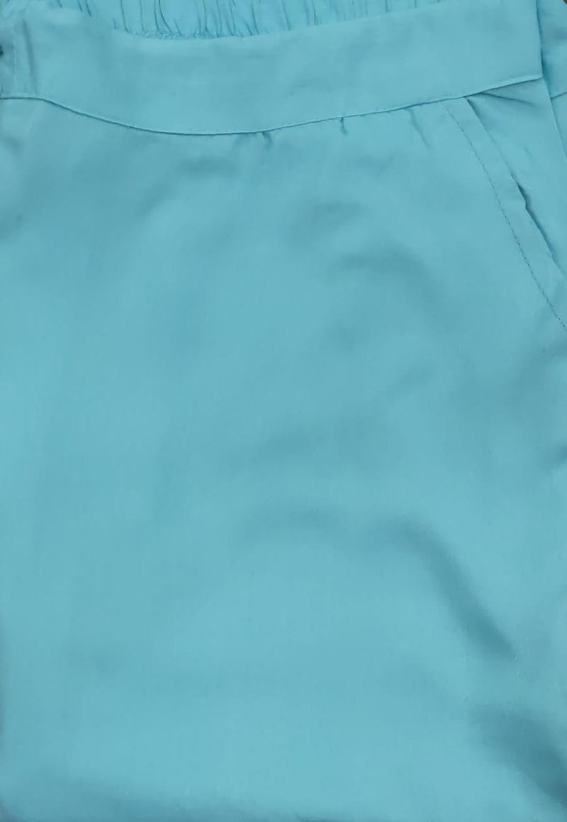 Sea Green Straight Pants - Laces and Frills