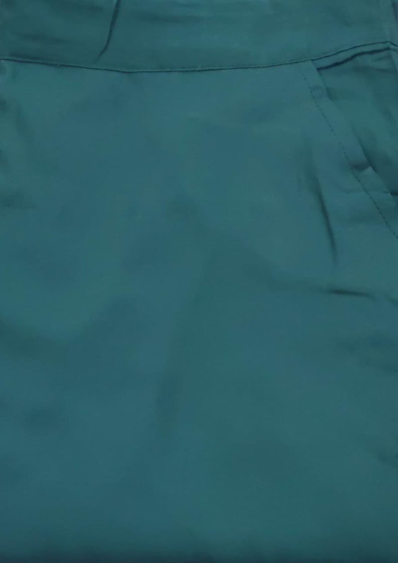 Bottle Green Straight Pants - Laces and Frills