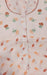 Peach Floral Pure Cotton Sleeveless Free Size Nighty - Laces and Frills