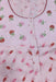 Baby Pink Floral Pure Cotton Extra Large Nighty - Laces and Frills