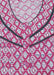Pink Ikkat Pure Cotton XXL Nighty .Pure Durable Cotton | Laces and Frills - Laces and Frills