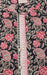 Black/Peach Garden Jaipuri Cotton Kurti. Pure Versatile Cotton. | Laces and Frills - Laces and Frills